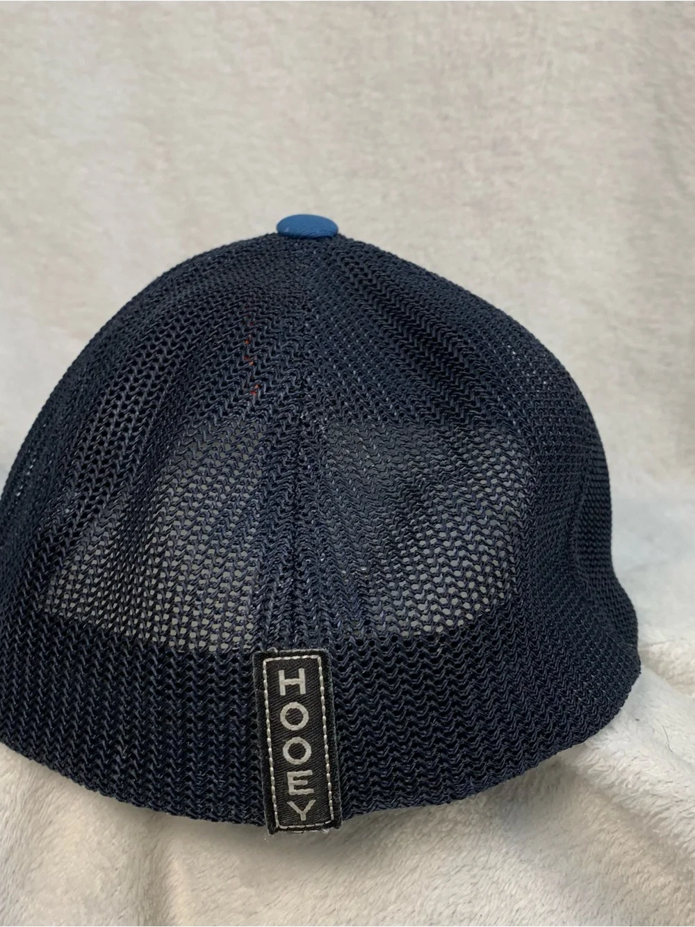 Hooey Blue/Black Two Tones Flexfit Hat Size S-M